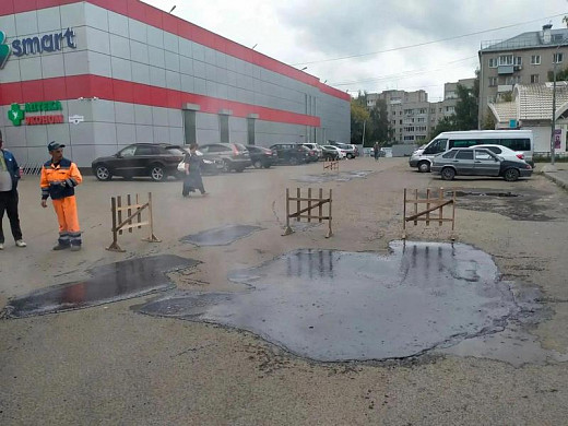  В Иванове продолжается ямочный ремонт 